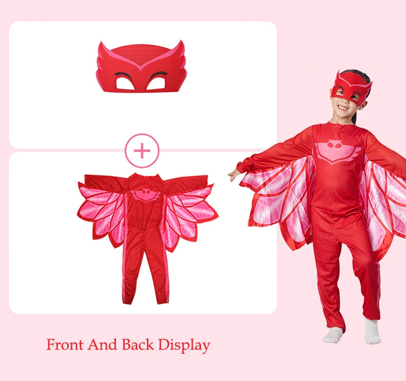 PJ Masks Toys for Children Christmas Halloween Cosplay Costume Anime Figires Catboy Gekko Owlette Birthday Party Kids Gifts