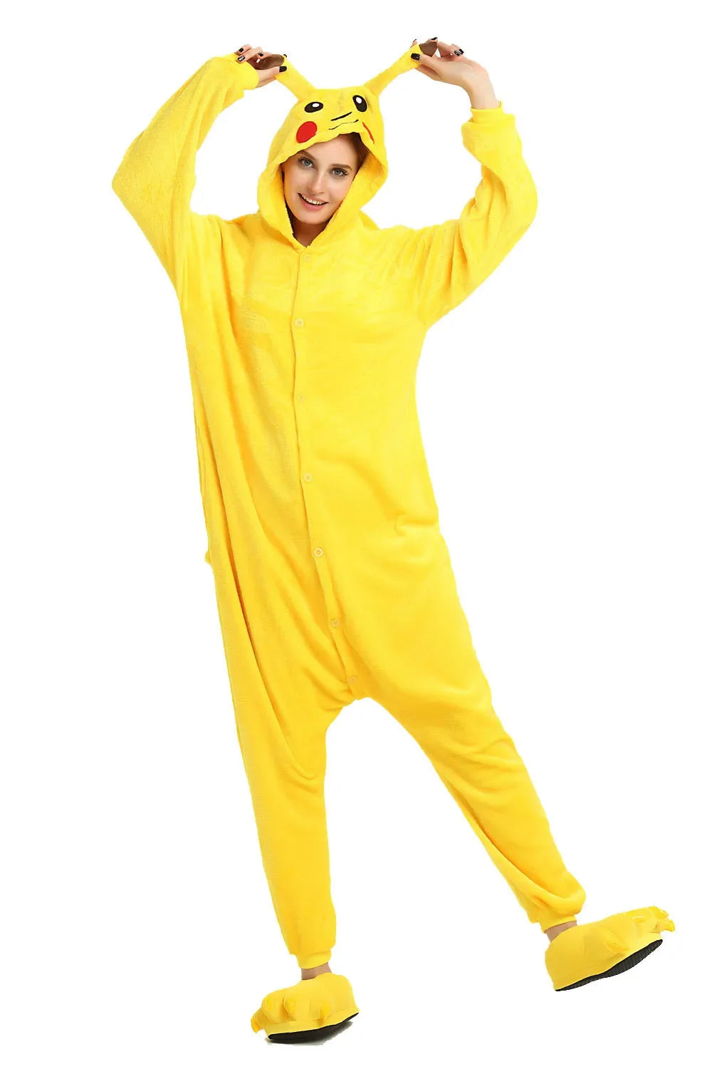 Kawaii Pokemon Series Cosplay Costume Adults Gengar Kigurumi Slowpoke Onesie Pajamas Umbreon Party Jumpsuit Halloween Sleepwear