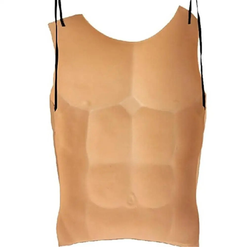 EVA Nude Skin False Muscle Masquerade Costume Tricky Prop Cosplay Fake Macho Chest Abdominal Muscles Halloween Party Diy Decor