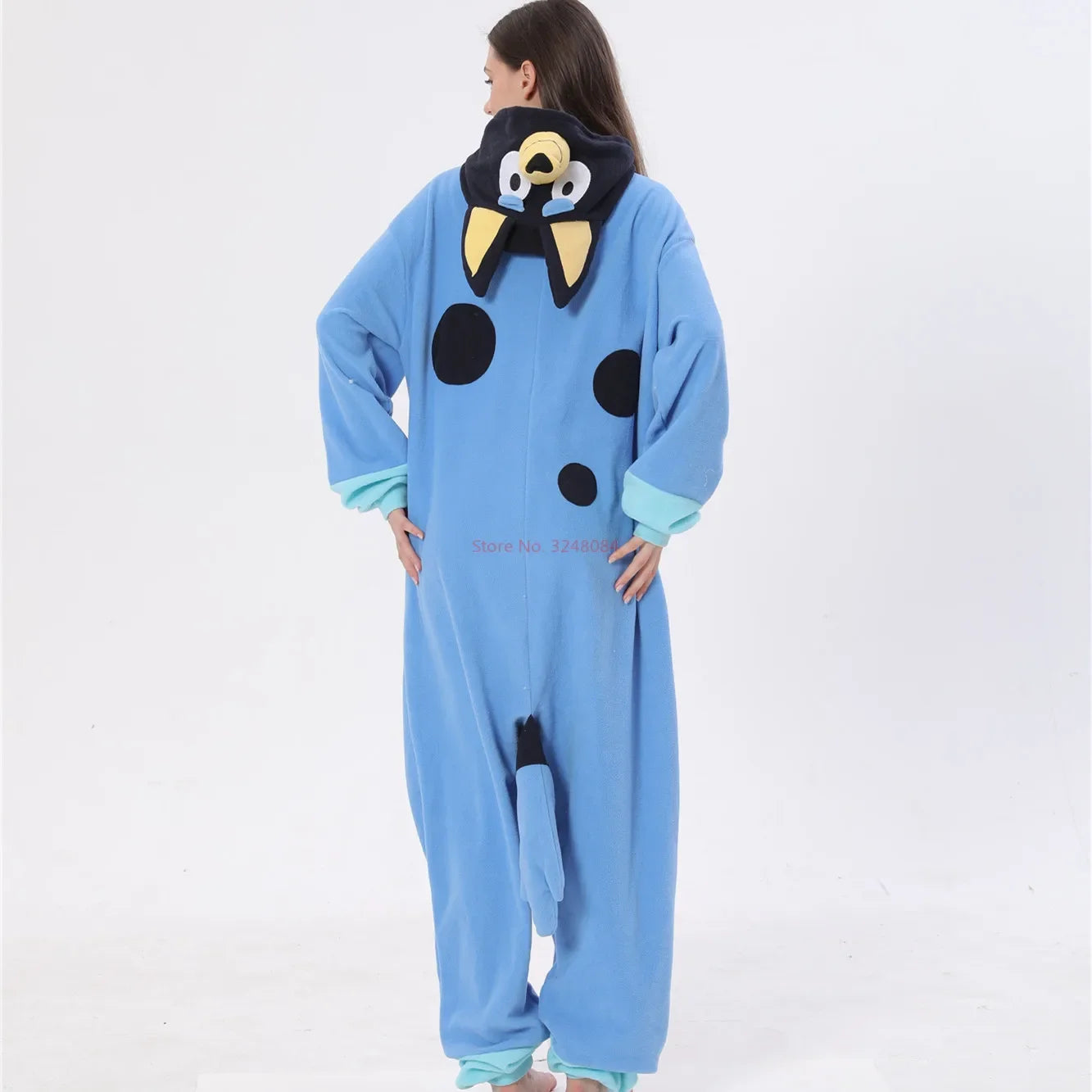 New 2024 Cute Bourrouilh And Bingo Christmas Halloween Party Jumpsuit Kigurumi Cartoon Casual Cosplay Pajamas