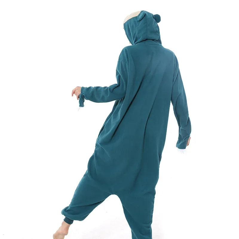 Kawaii Pokemon Series Cosplay Costume Adults Gengar Kigurumi Slowpoke Onesie Pajamas Umbreon Party Jumpsuit Halloween Sleepwear