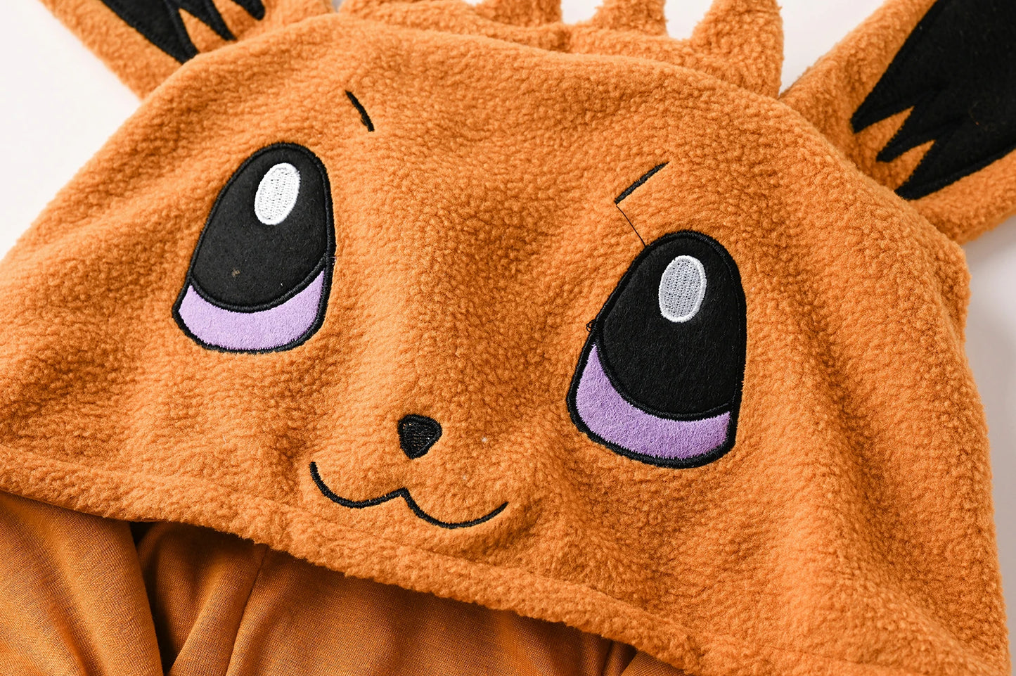 Poemon Onesies Eevee Cosplay Costume Women Kigurumi Cartoon Pajamas Animal One-Piece Full Body Pijama Christmas Halloween Gift