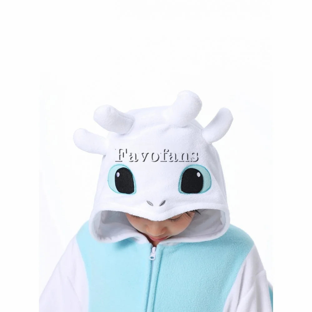 Kigurumi Onesie Cartoon Tothless Pajamas For Kids Adult Women Men Animal Pyjamas Homewear Halloween Cosplay Party Costume