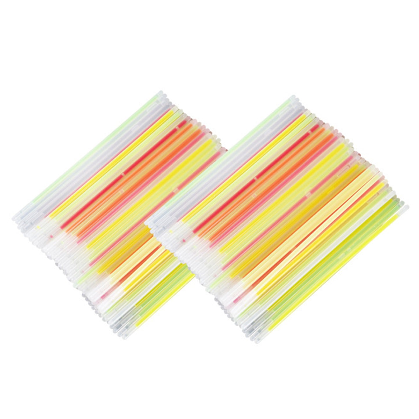 100pcs Glowsticks Party Favors Outdoor Disposable Light Sticks with Mixed Colors for Christmas Halloween Party Supplies PR Sale