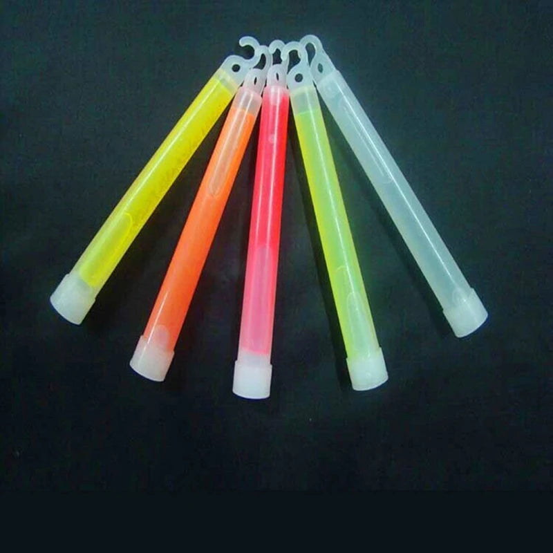 6inch Glow Sticks Party Glowstick Light Stick Chemical Fluorescent Halloween Hanging Decoraction Camping Emergency Lights